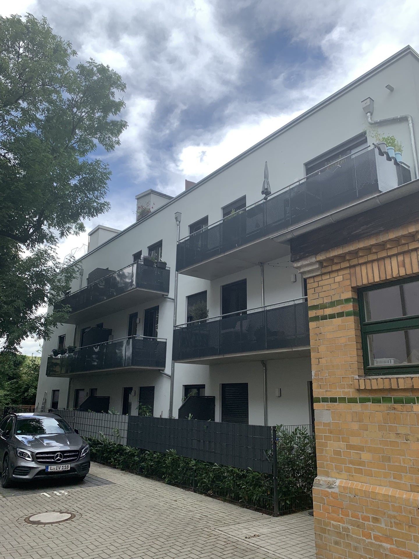 Neubau Engertstraße 14 Leipzig – Außenansicht