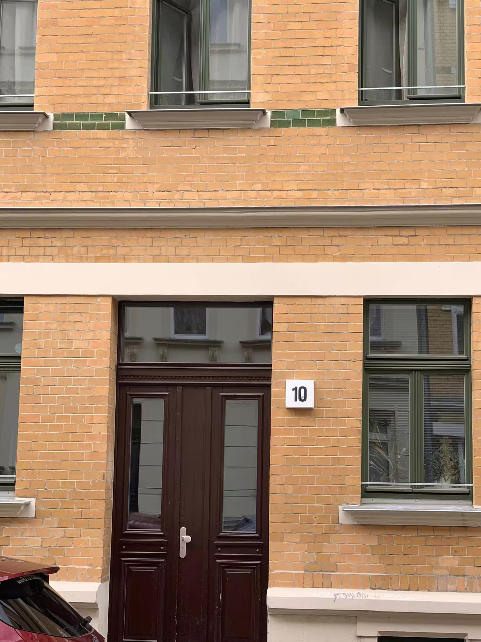 Guntherstraße 10 – Gründerzeit-Außenfassade